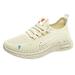 KaLI_store Running Shoes for Women Women s Running Shoes Non Slip Tennis Walking Blade Type Sneakers White 8