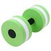 Aquatic Swim Bars and Dumbbells for Learning to Swim Hydrotherapy Swimming Water Aerobics Rehab Swim Lessons Pool Fitnessï¼ŒGreen Green F33559