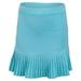 Little Miss Tennis Girls` Mini Pleat Tennis Skort Aqua ( MEDIUM )