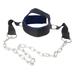 Fitness Neck Harness for Weight Lifting Resistance Training with Long Steel Chain Improve home and gym Exercise Workout Belt