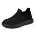 Pimfylm Boys Cushionaire Sneakers Toddler Kids Sneakers Boys Girls Tennis Shoes for Running Walking Gym Sports Lightweight Breathable Black 3