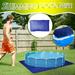 SDJMa 4M x 2M Swimming Pool Cover Rectangular Inflatable Pool Cover Cloth Dustproof Rainproof Waterproof Square Swimming Pool Cover for Garden Outdoor Family Pools Protector