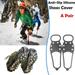Pjtewawe Easter Climbing Climbing Goods Shoes Ice -Slip Snow for Ice Traction Grips Boots Cleats Ice and Cleats Climbing Climbing Goods