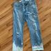 Anthropologie Jeans | Anthropologie Pilcro And The Letterpress Hyphen Jeans Size 28 | Color: Blue | Size: 28