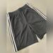 Adidas Bottoms | Adidas Boys Basketball Shorts Kids Size Large 14/16 Black And White Three Stripe | Color: Black/White | Size: Lb