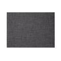 Black 48 x 35 x 0.14 in Area Rug - Chilewich Mini Basketweave Easy Care Area Rug in Dark Gray/White Polyester | 48 H x 35 W x 0.14 D in | Wayfair