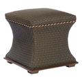 Fairfield Chair Cannon 18.5" Wide Square Cocktail Ottoman Other Performance Fabrics in Brown | 19.5 H x 18.5 W x 18.5 D in | Wayfair
