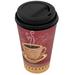 Nicole Fantini Collection Poly-Paper Hot/Cold 16 Oz Cups w/ Black Plastic Dome Lids (1000) in Black/Red | 3.5 W x 3.5 D in | Wayfair CU163-BLD-1000