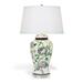 Port 68 Williamsburg Table Lamp 30" H Porcelain/Fabric in Black | 30 H x 18 W x 18 D in | Wayfair LPAS-331-01