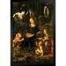 Vault W Artwork Virgin of the 1483 Madonna of the Rocks by Leonardo Da Vinci - Print Paper | 21 H x 15 W x 1.5 D in | Wayfair