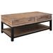 Red Barrel Studio® Lift Top Coffee Table w/ Storage Wood in Brown | Wayfair DAD470E630F84CD387F959C30C8F424D