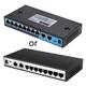 10-port 1000M -Gigabit Network-Switch Non-managed With Vlan Isolation Function 8PoE+2 Uplinks Rj45 Ethernet Splitter Box Gigabit- POE 10-Port Ethernet 120W 8 Port 1000Mbps +2 Uplinks