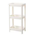 Home Storage Shelving Unit, 2/3 Tier Multipurpose Storage Rack for Pantry, Living Room, Kitchen, Bathroom, Office, with 2 Hooks