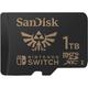 SanDisk microSDXC UHS-I Speicherkarte für Nintendo Switch Zelda Edition 1 TB (U3, Class 10, 100 MB/s Übertragung, mehr Platz für Spiele)