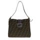 Fendi Zucca Shoulder Bag, Brown