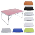 Table pliante de camping en aluminium portable lit de service petit-déjeuner table de pique-nique