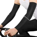 Manchons de bras de vélo de protection UV manchette de cyclisme de course chauffe-bras solaires