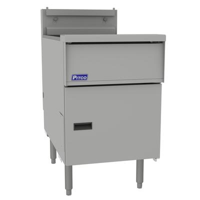 Pitco SE18 208/3 Commercial Electric Fryer - 90 lb Vat, Floor Model, 208v/3ph, Stainless Steel
