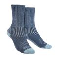 Bridgedale Womens - Ladies Hiking Midweight Merino Wool Socks - Blue - Size 7-8.5 (UK Shoe)