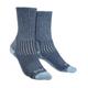 Bridgedale Womens - Ladies Hiking Midweight Merino Wool Socks - Blue - Size 7-8.5 (UK Shoe)