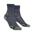 Bridgedale - Womens Hiking Ultralight Merino Wool Socks - Denim - Navy - Size 3-4.5 (UK Shoe)