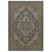 Brown;gray Rectangle 2'8" x 4'11" Area Rug - Alcott Hill® Rectangle Azalia Oriental Machine Woven Indoor/Outdoor Area Rug in Gray/Brown 59.0 x 31.0 x 0.25 in brown | Wayfair