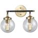 Wall Lamp Scones Light 2 Clear Glass Globe Wall Light Vintage Style Wall Light Lamp Fixtures Home Decor