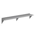 AmGood 72 Long x 12 Deep Stainless Steel Wall Shelf | NSF Certified | Appliance & Equipment Metal Shelving | Kitchen Restaurant Garage Laundry Utility Room