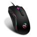 Gaming Mouse Wired USB Computer Mouse with 4 Adjustable DPI RGB Backlit LED Side Buttons Ergonomic Optical Mice for PC Laptop Windows Mac Gamer