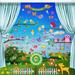 107Pcs 9 Sheets Spring Window Stickers Cartoon Bird Branches Flowers Butterfly Window Clings Decals