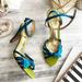 Coach Shoes | Coach | Teal Bethanie Strappy Heels | Size 7.5 B | Color: Blue/Green | Size: 7.5