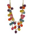 Kate Spade Jewelry | Kate Spade Holiday Collection Confetti Layered Necklace | Color: Gold/Purple | Size: Os