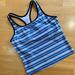 Adidas Tops | Adidas Racer Back Tank, Blue/White/Black, L, Euc | Color: Blue/White | Size: L