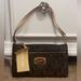 Michael Kors Bags | Michael Kors Wristlet - Brown With Mk Logos - Bnwt | Color: Brown/Tan | Size: Os