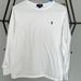 Polo By Ralph Lauren Shirts & Tops | Boys Polo Ralph Lauren. White Long Sleeve Tee- Sz L (14/16) 100% Cotton | Color: White | Size: Lb
