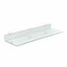 Azar Displays Clear Acrylic Shelf for Pegboard & Slatwall 24" x 6" x 2", 4-Pack Plastic | 2 H x 24 W x 6 D in | Wayfair 556009