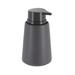 Evideco Smooth Bathroom Hand Soap Dispenser 14 fl oz Stone, Wood in Gray | 6.4 H x 3 W x 3.8 D in | Wayfair 62108180