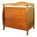 Harriet Bee Graeff Changing Table Dresser w/ Pad Wood in Brown | 39 H x 36 W x 19 D in | Wayfair 8CA86D89589B4584A22D2486EAF47803