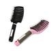 Voremy Magical Brush Detangler Detangling Brush Vormey Ultra Detangler Brush For Wet Or Dry Detangling Hair Brush For Men Women And Kids Fast Drying Styling Massage Hairbrush (Black+Pink)