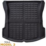 Tesla Model 3 3D Cargo Liner Rear Trunk Mat All Weather Cargo Mat for Tesla Model 3 Accessories