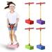 YDxl Pogo Jumper Ergonomic Design Non-slip Plastic Frog Jump Game Bounce Pogo Stick for Kids Blue One Size