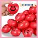 24 Pcs Heart Stress Balls Valentine s Day Heart Shaped Squishy Ball Smile Face Foam Stress Relief Ball