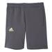 adidas Mens Soccer Men s Messi Short Dark Grey/Solar Green Small