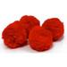 Pepperell Craft Pom Poms - Pkg of 100 1 Red