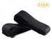 1 Pair Removable Chair Armrest Pads Washable Elbow Support Forearm Pressure Relief Memory Foam Chair Arm Cover For Home/Office