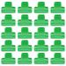 Yardwe 20PCS Greenhouse Pipe Clamps Greenhouse Film Row Cover Netting Tunnel Clips for Greenhouses Frame Shelters