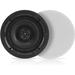 Pyle 6.5â€� Ceiling Wall Dual Speakers 2-Way Full Range Stereo Sound Flush Mount Design W/ 70Hz