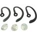 AvimaBasics Ear Buds Spare Kit Earloops Buds Compatible with Plantronics WH500 CS540 W440 Savi W740 - Includes: 3 Earloop 3 Eartips Guarantee!