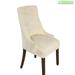 Velvet Tufted Wingback Chair Cover Slipcovers Stretch Fit Dining Chair Covers Reusable Washable Soft Spandex Sloping Armchair Cover