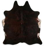 97CP 8.5 Ft X 7.5 Ft Hair On Leather Cowhide From Brazil Skin Rug Carpet Hilason